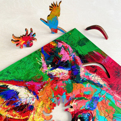 147 Pieces - Clive the Kangaroo - Jos Coufreur Original Artist