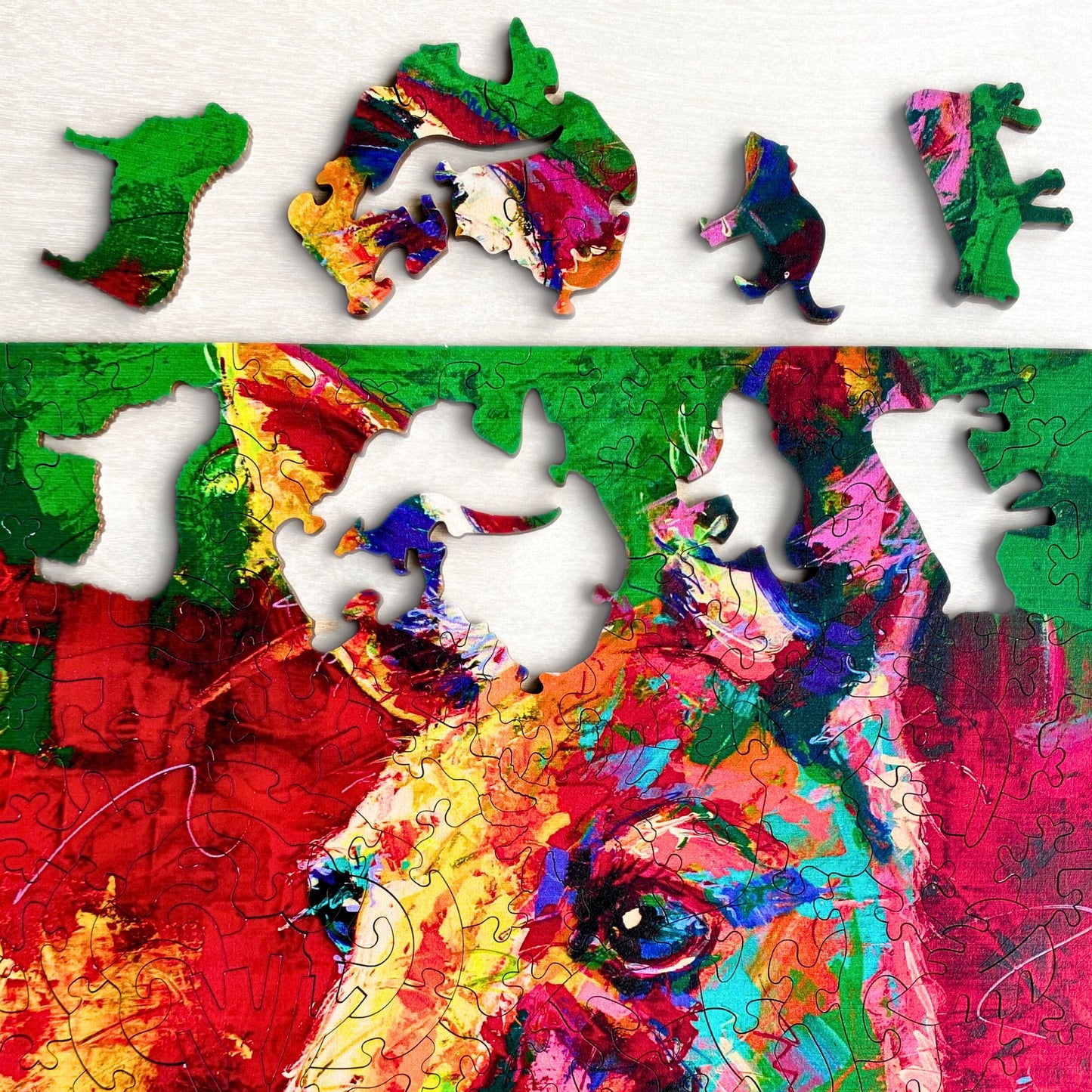 147 Pieces - Kangaroo - Jos Coufreur Original Artist