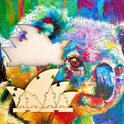 168 pieces - Cuddly Koala Original Artwork