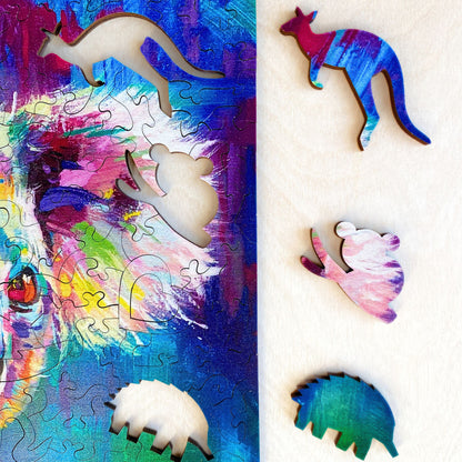 168 pieces - Cuddly Koala Original Artwork