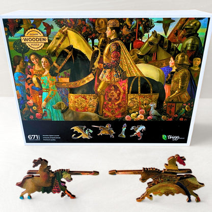 671 pieces - Royal Hunt - Original Artwork
