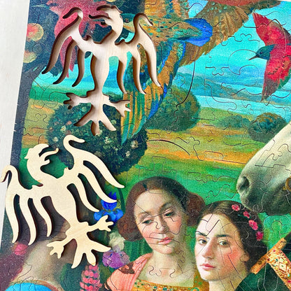 671 pieces - Royal Hunt - Original Artwork