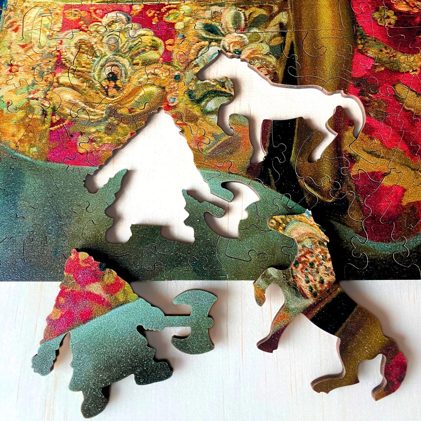 671 pieces - Royal Hunt - Original Artwork