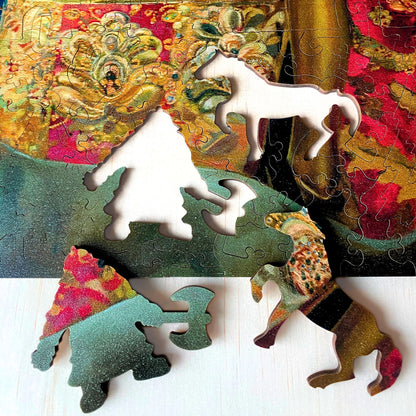 671 pieces - Royal Hunt - Original Artwork