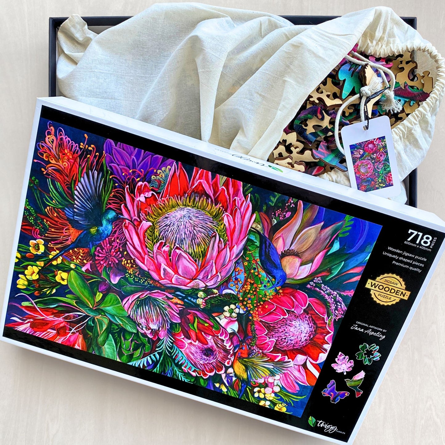 718 Pieces - Nectar - Jana Aspeling Original Artwork