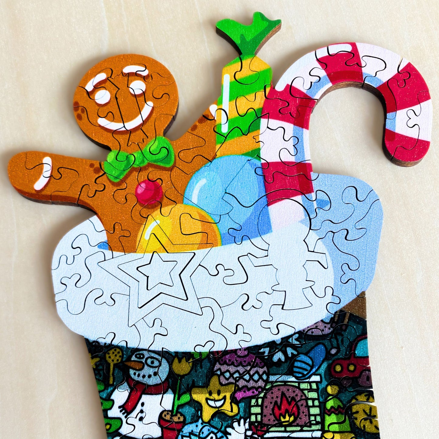 92-pieces Christmas Stocking