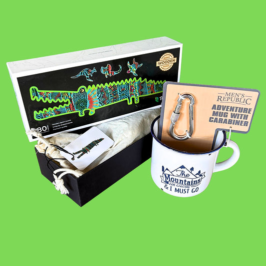 Crocodile puzzle with Ceramic Mug Bundle