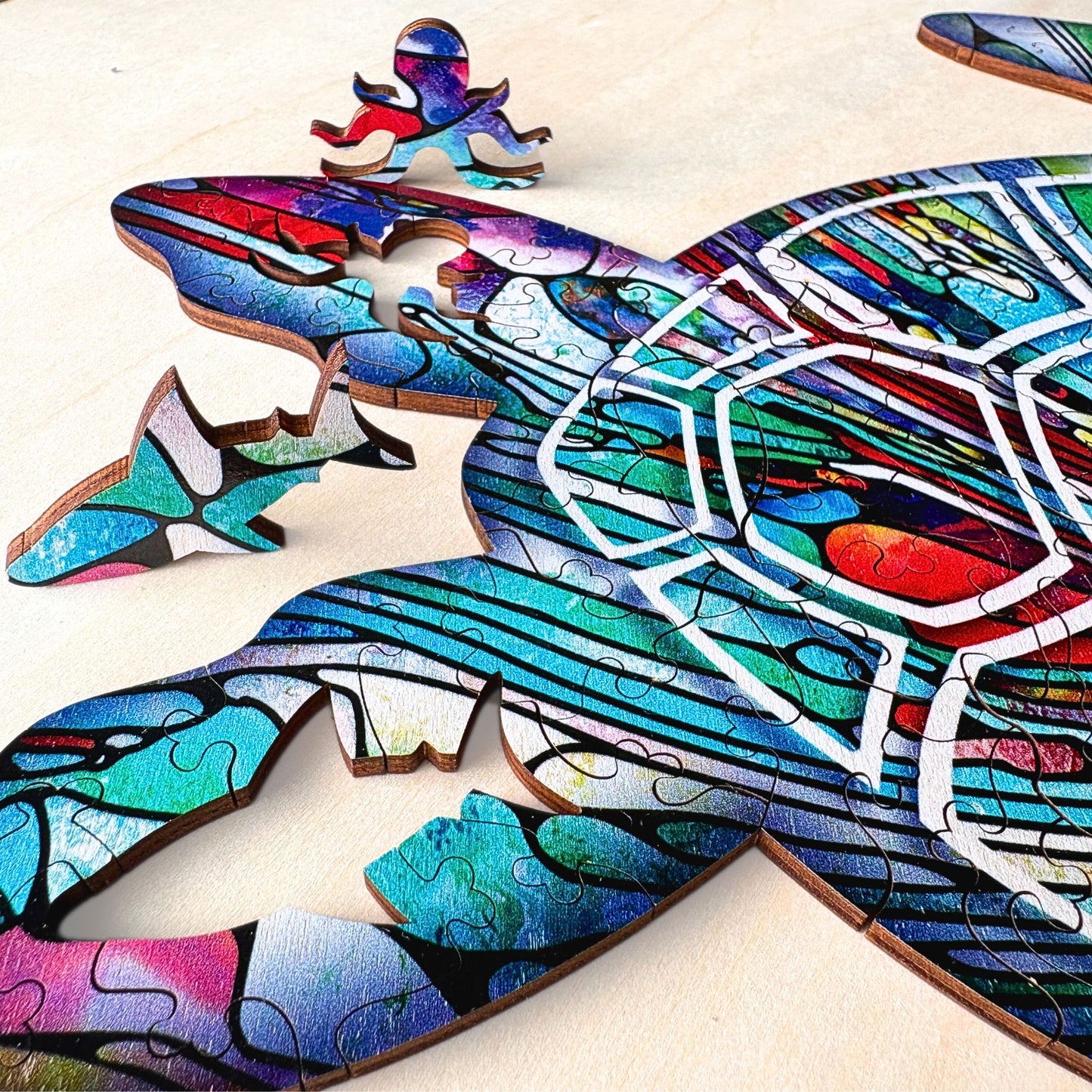 148 pieces - Mooloolaba Turtle - Original design