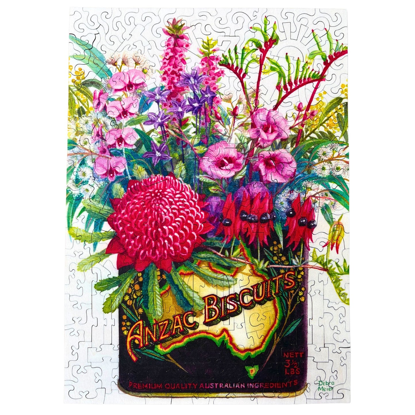 245 pieces - State Floral Emblems - Debra Meier