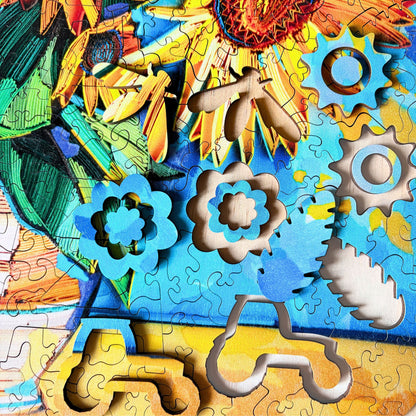 410 pieces - Sunflowers - Original Artwork
