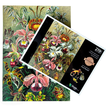 219 pieces - Orchids - Original Artwork from Ernst Haeckel