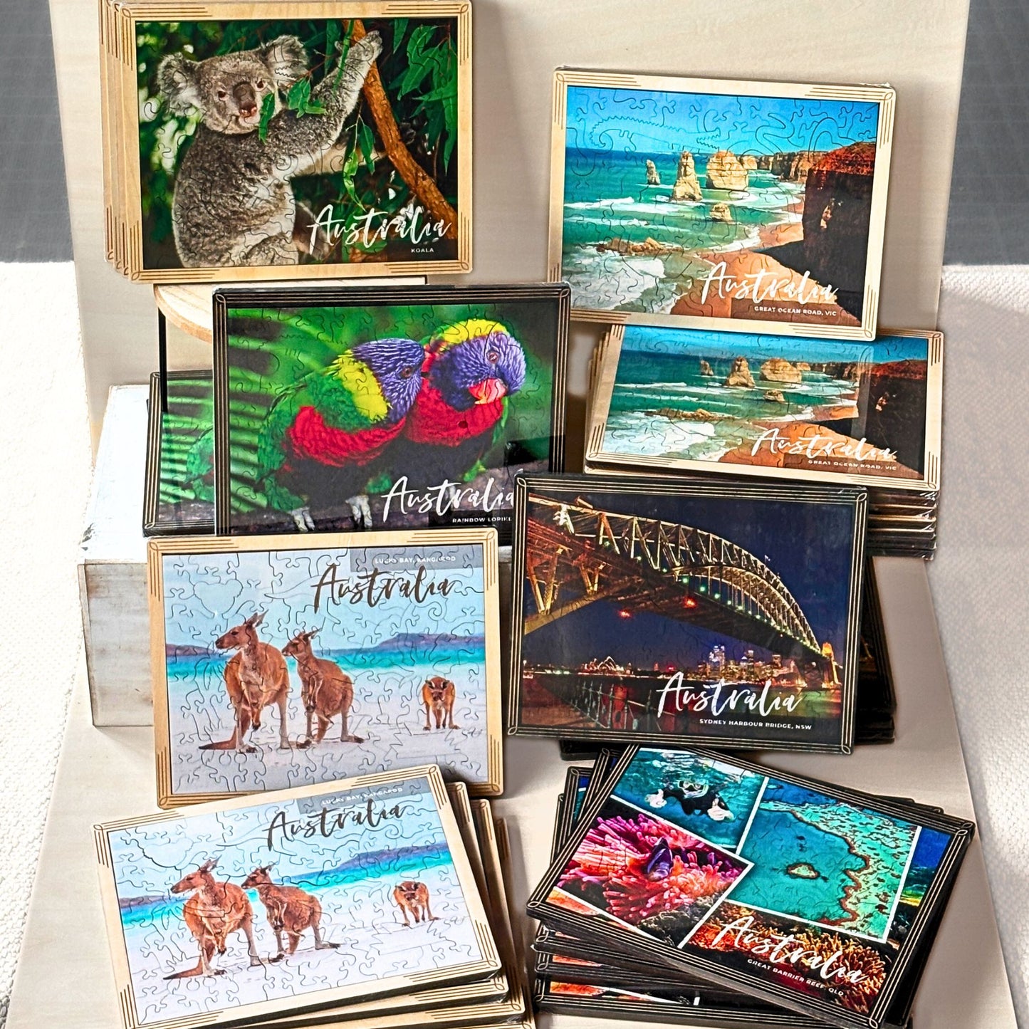 Great Ocean Road - 78 Piece Framed Puzzle