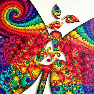 167 pieces - Brilliant Butterfly