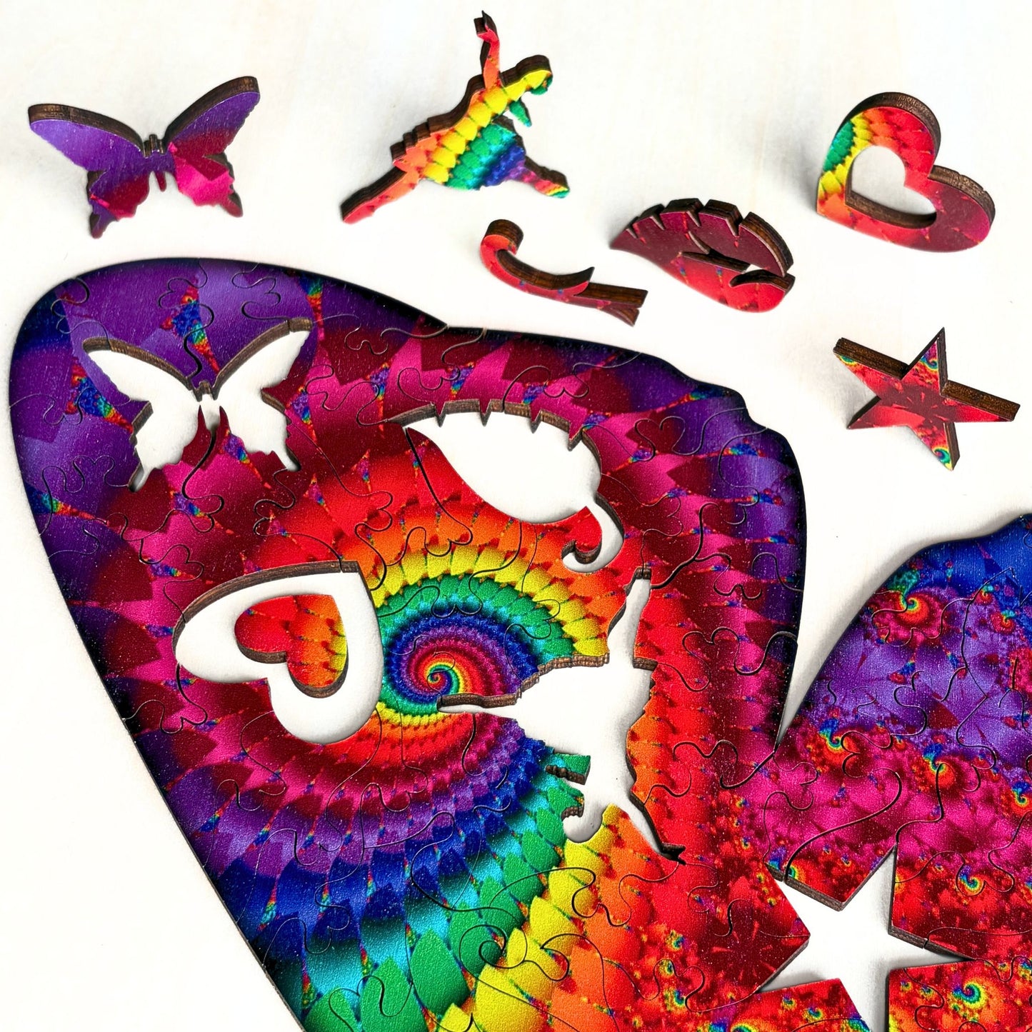 167 pieces - Brilliant Butterfly