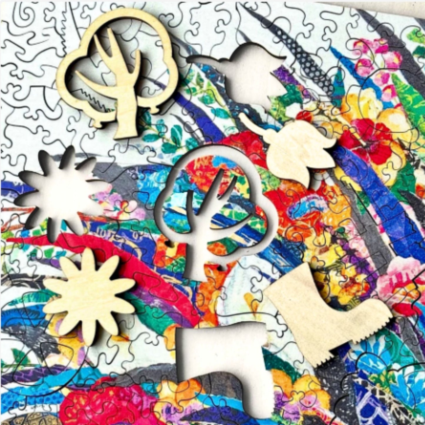 389 pieces - Black Cockatoo - Original artist artwork