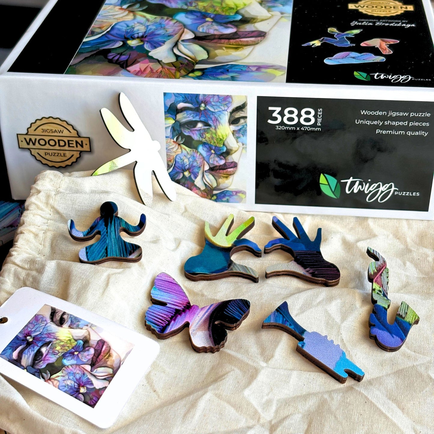 388 pieces - A Special Girl - Original Artwork