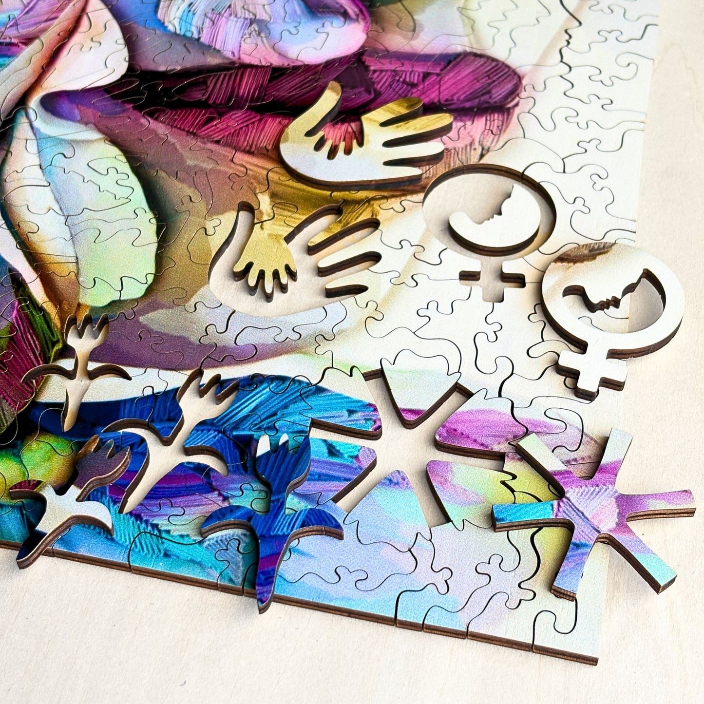 388 pieces - A Special Girl - Original Artwork