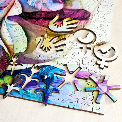 388 pieces - A Special Girl - Original Artwork