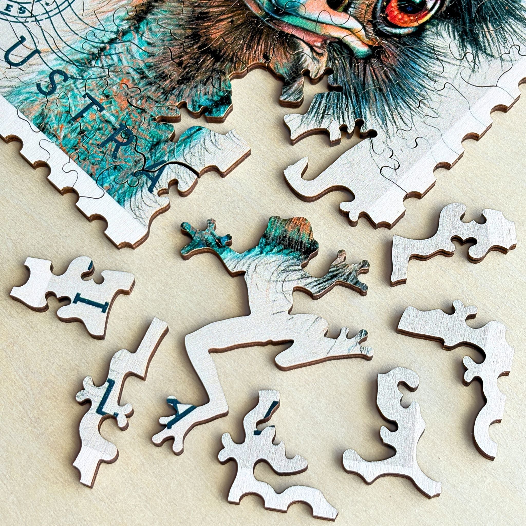 74 pieces - Emu - Sally Edmonds Original Artwork – Twigg Puzzles