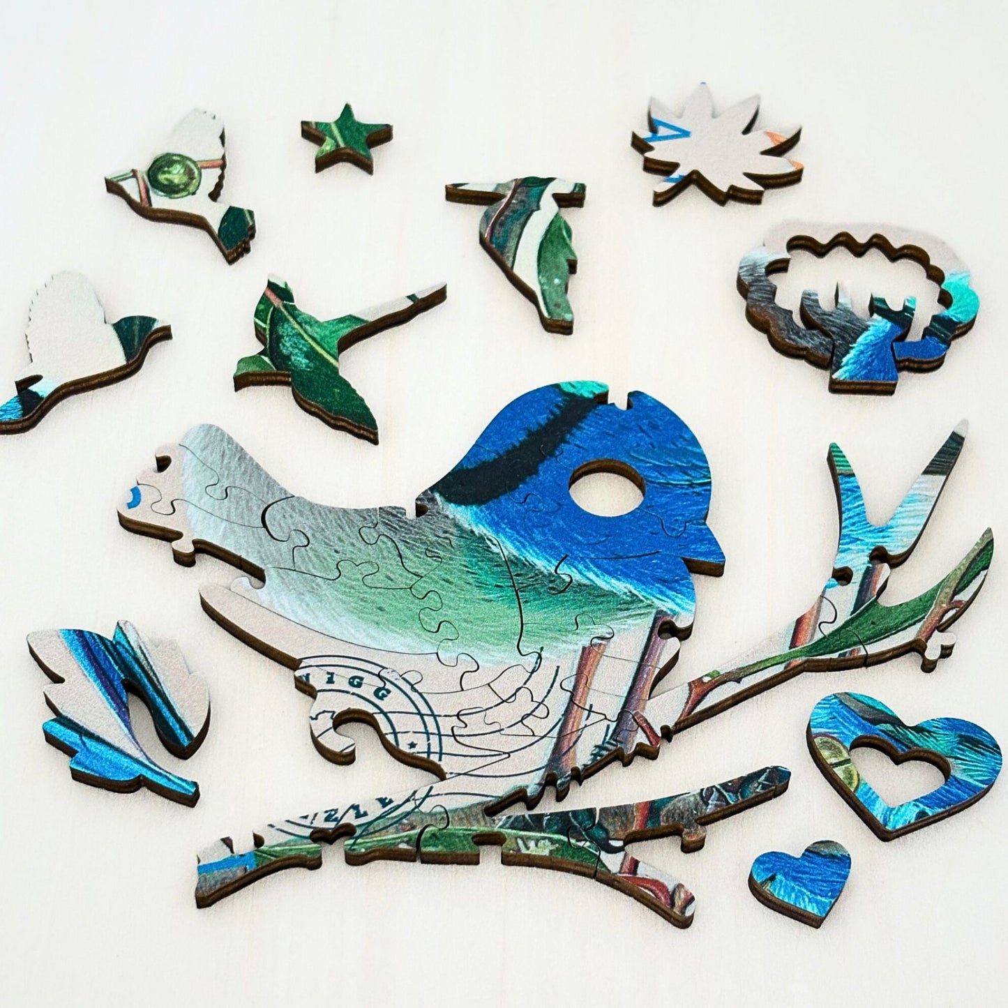 111 pieces - Splendid Couple - Sally Edmonds Original Artwork