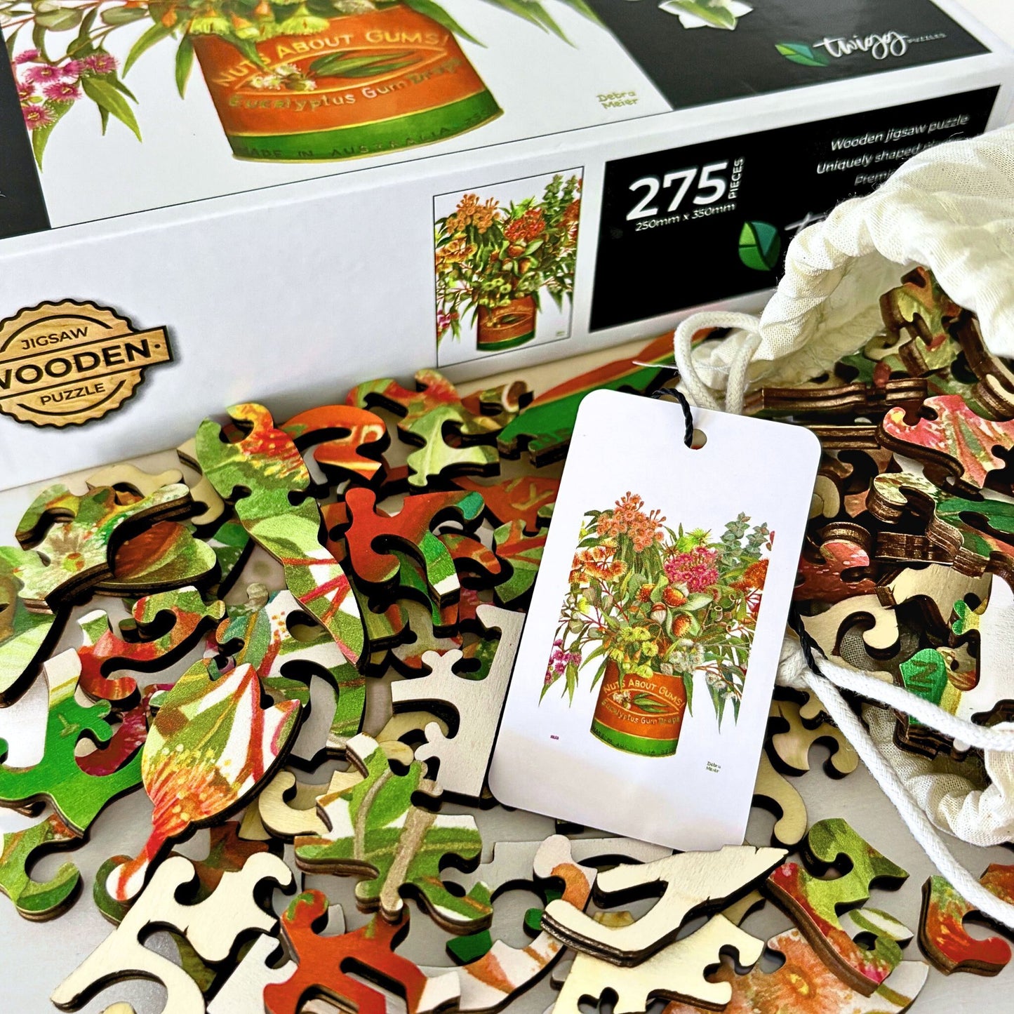 275 pieces - Nuts about Gums - Debra Meier Original Artwork