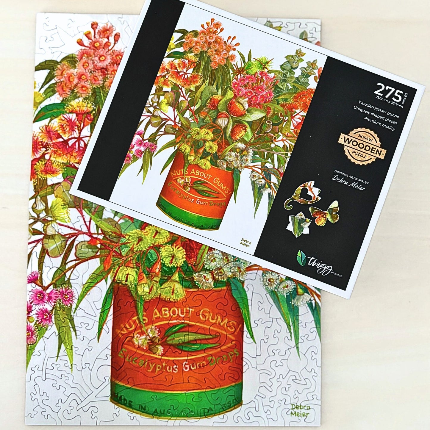 275 pieces - Nuts about Gums - Debra Meier Original Artwork