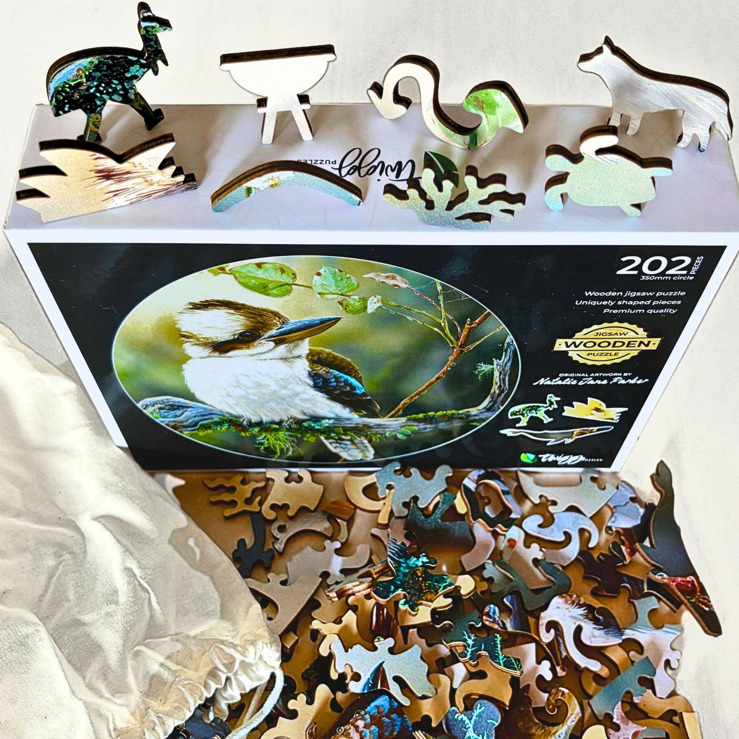 202 pieces - Kookaburra - Original Artwork