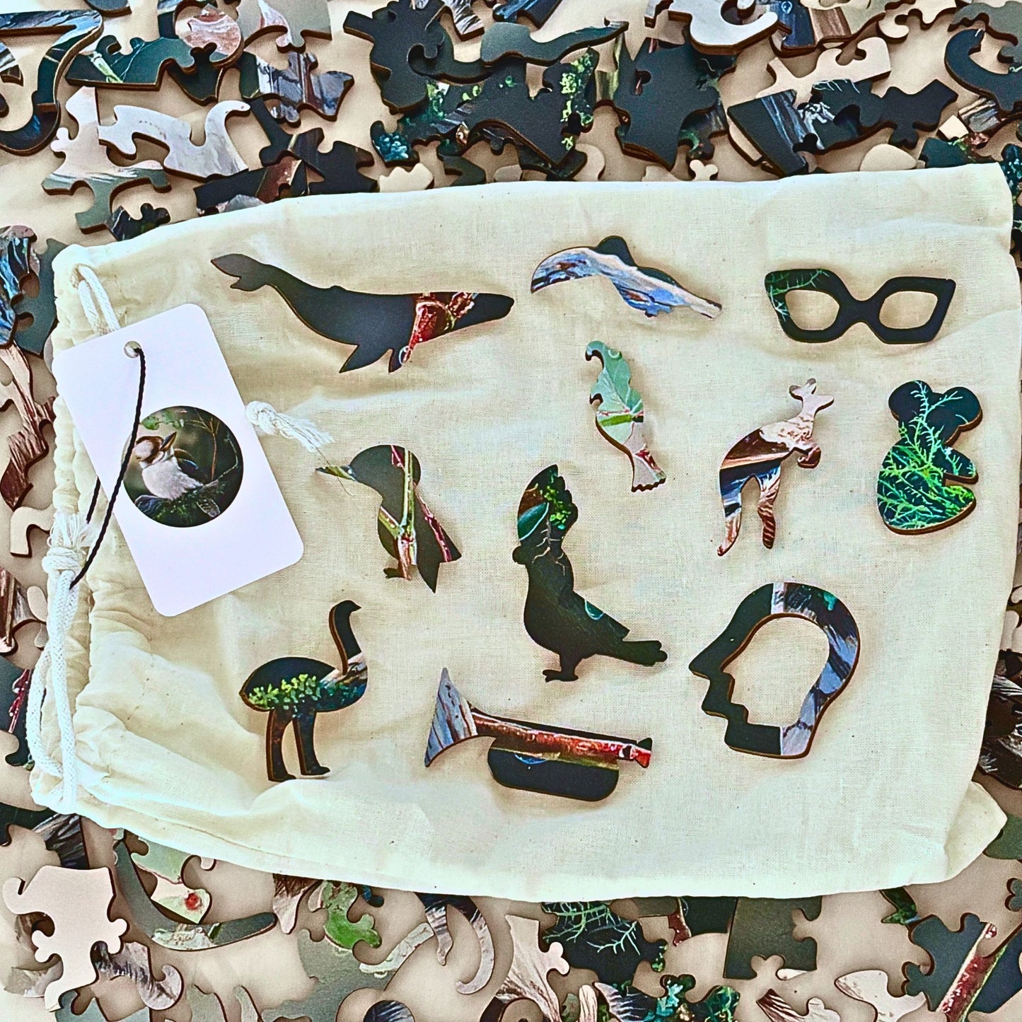 202 pieces - Kookaburra - Original Artwork