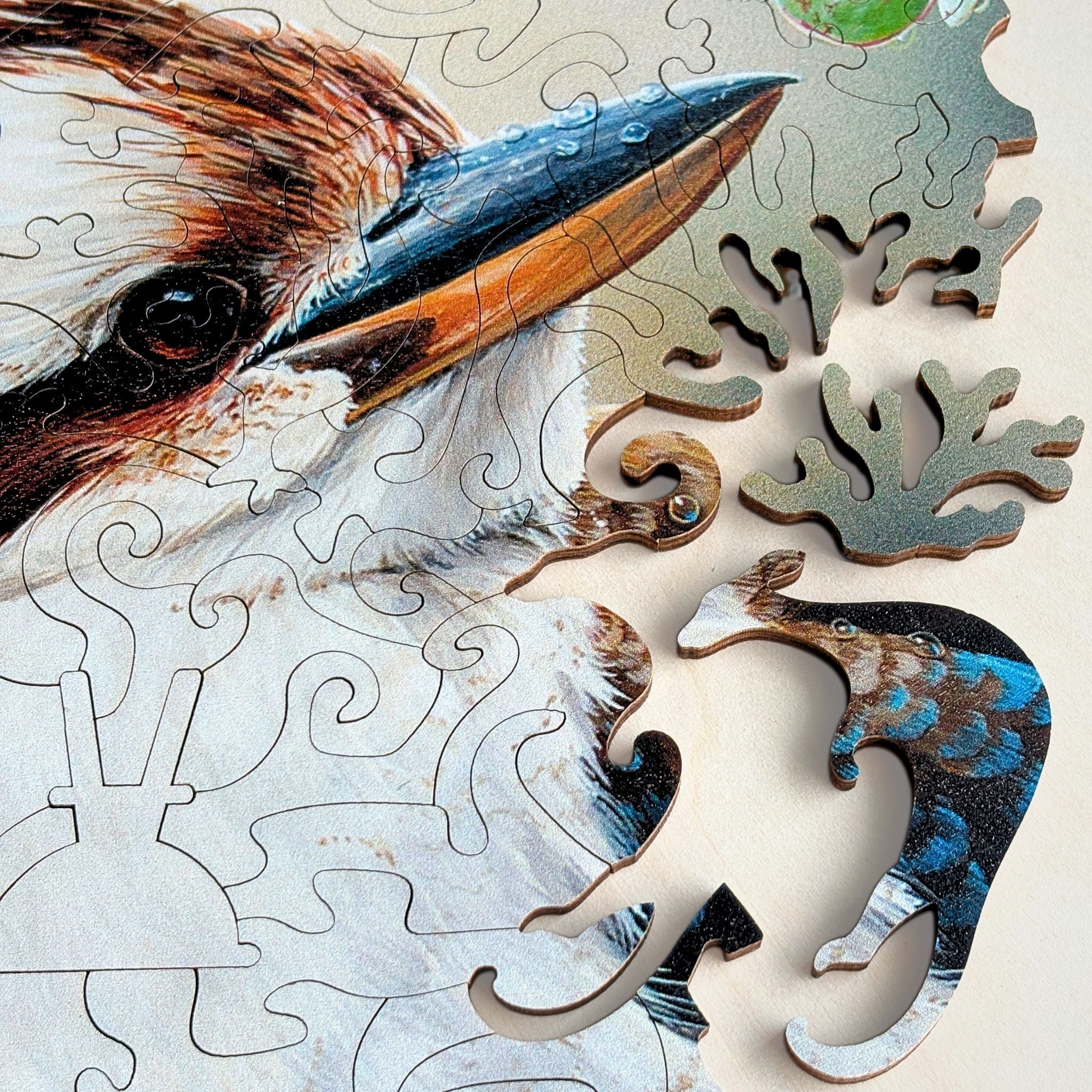 Kookaburra Wooden Puzzle | Twigg Puzzles