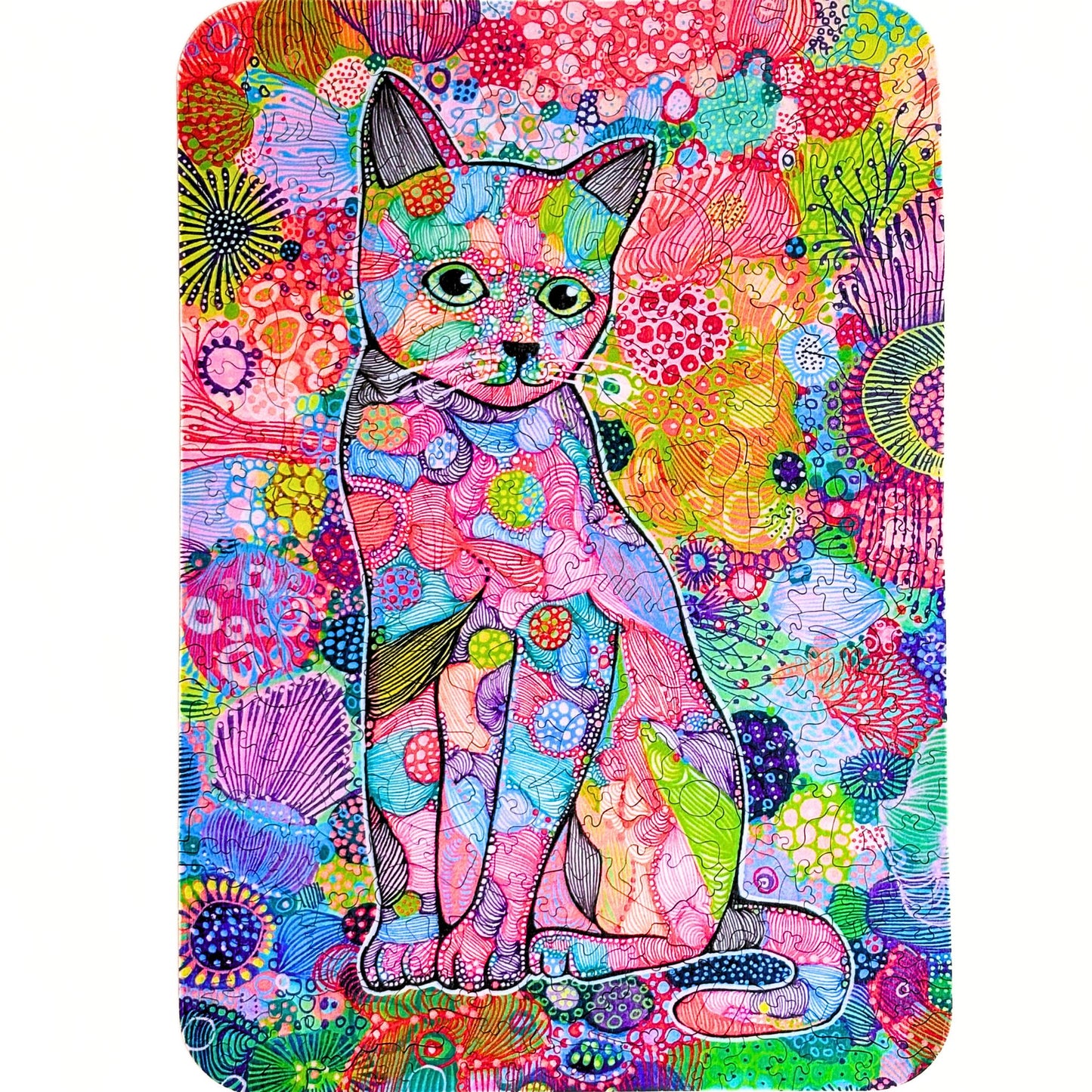 309 pieces - Carefree Cat - Original artwork