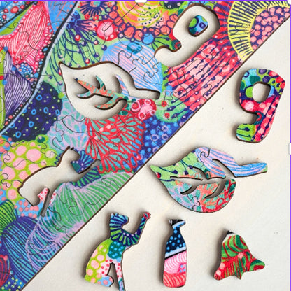 309 pieces - Carefree Cat - Original artwork