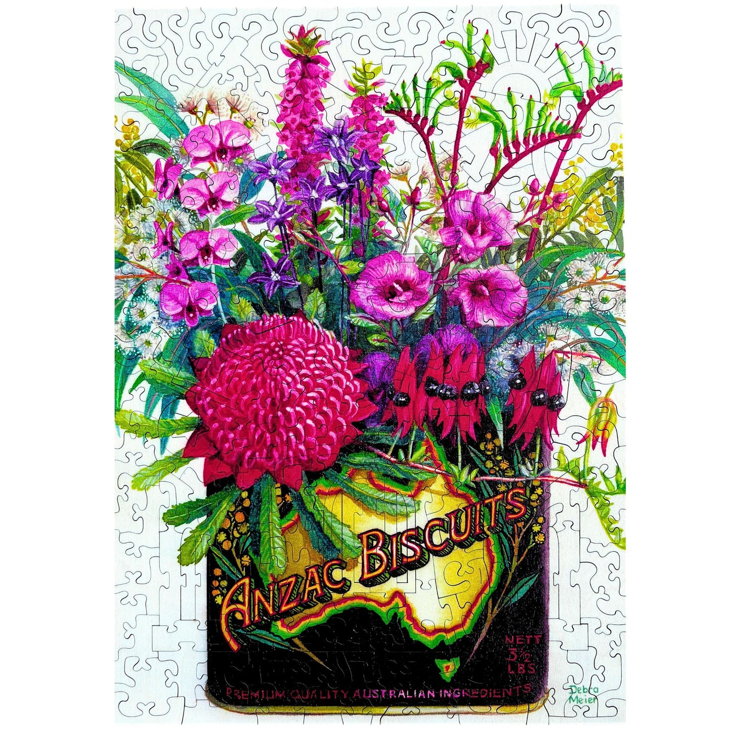 245 pieces - State Floral Emblems - Debra Meier