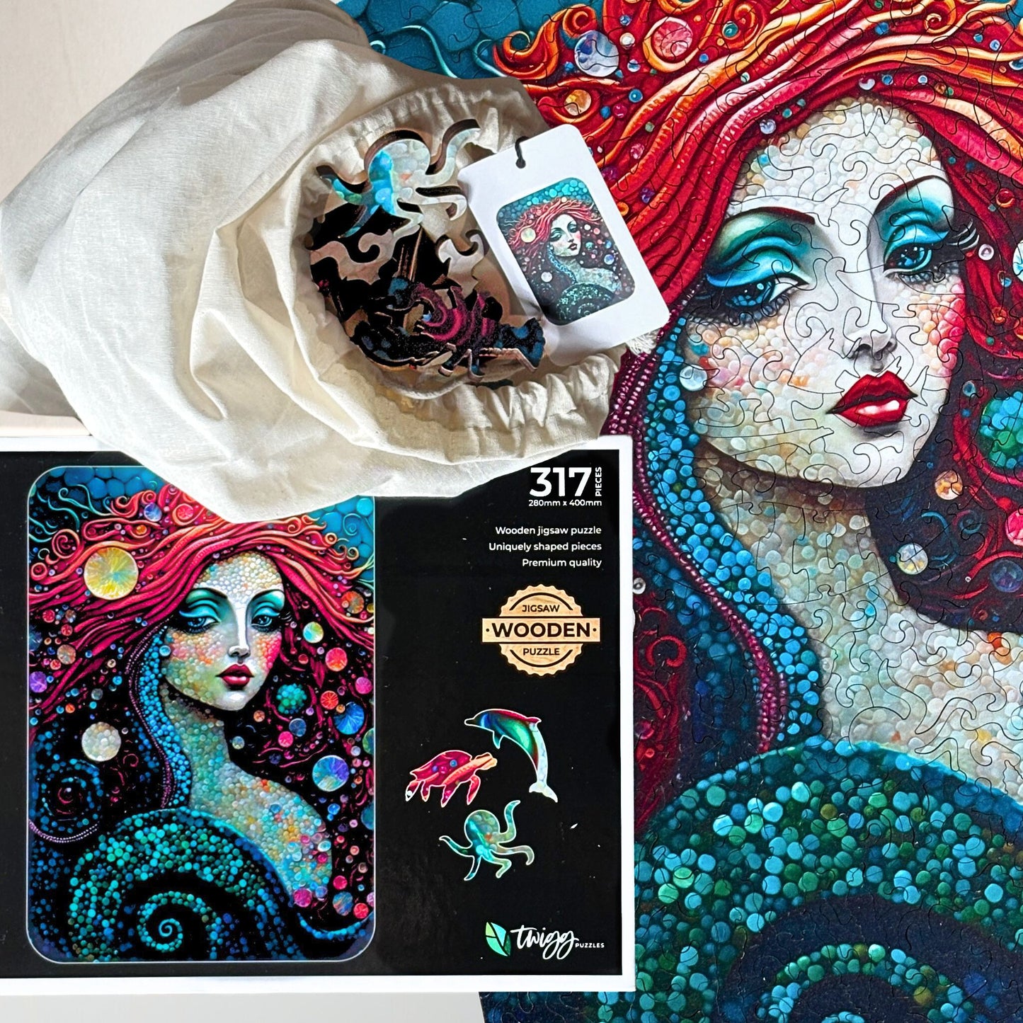 318 pieces - Mesmerising Mermaid
