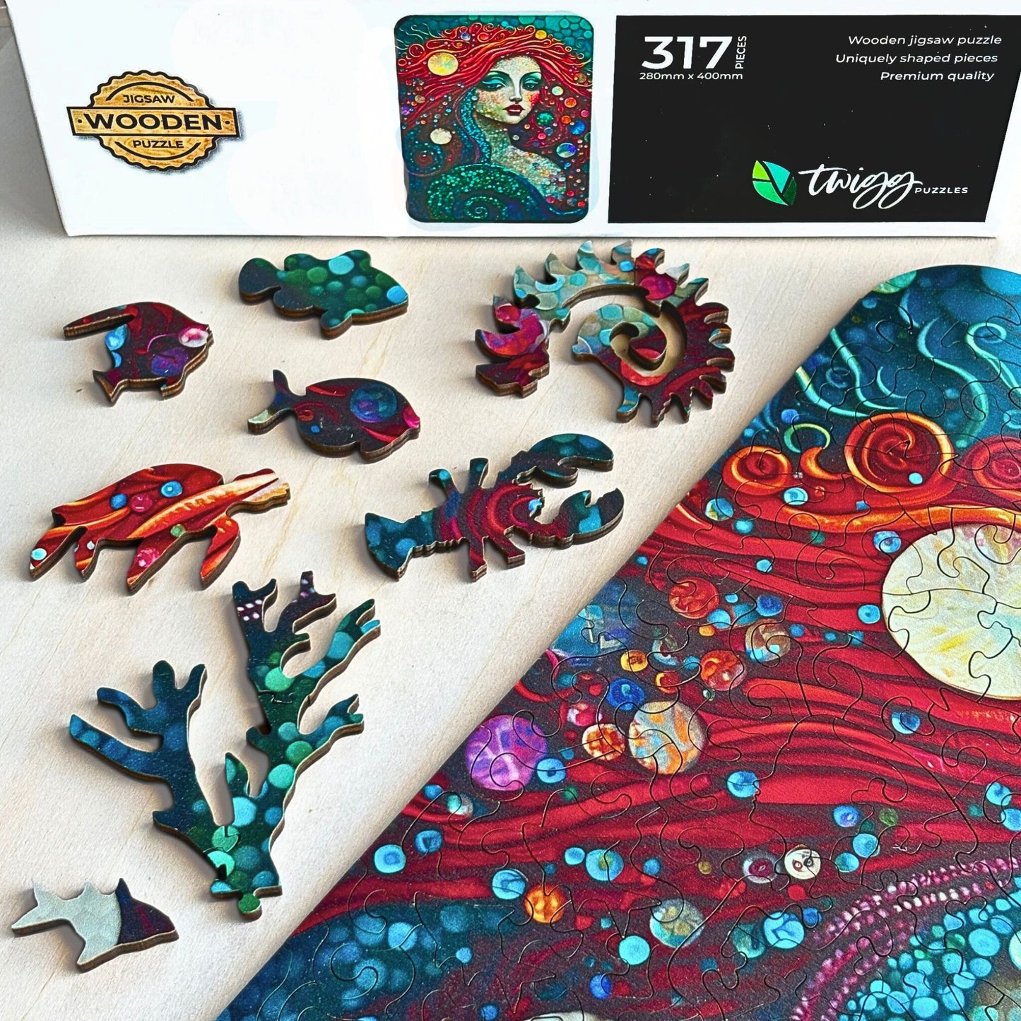 318 pieces - Mesmerising Mermaid