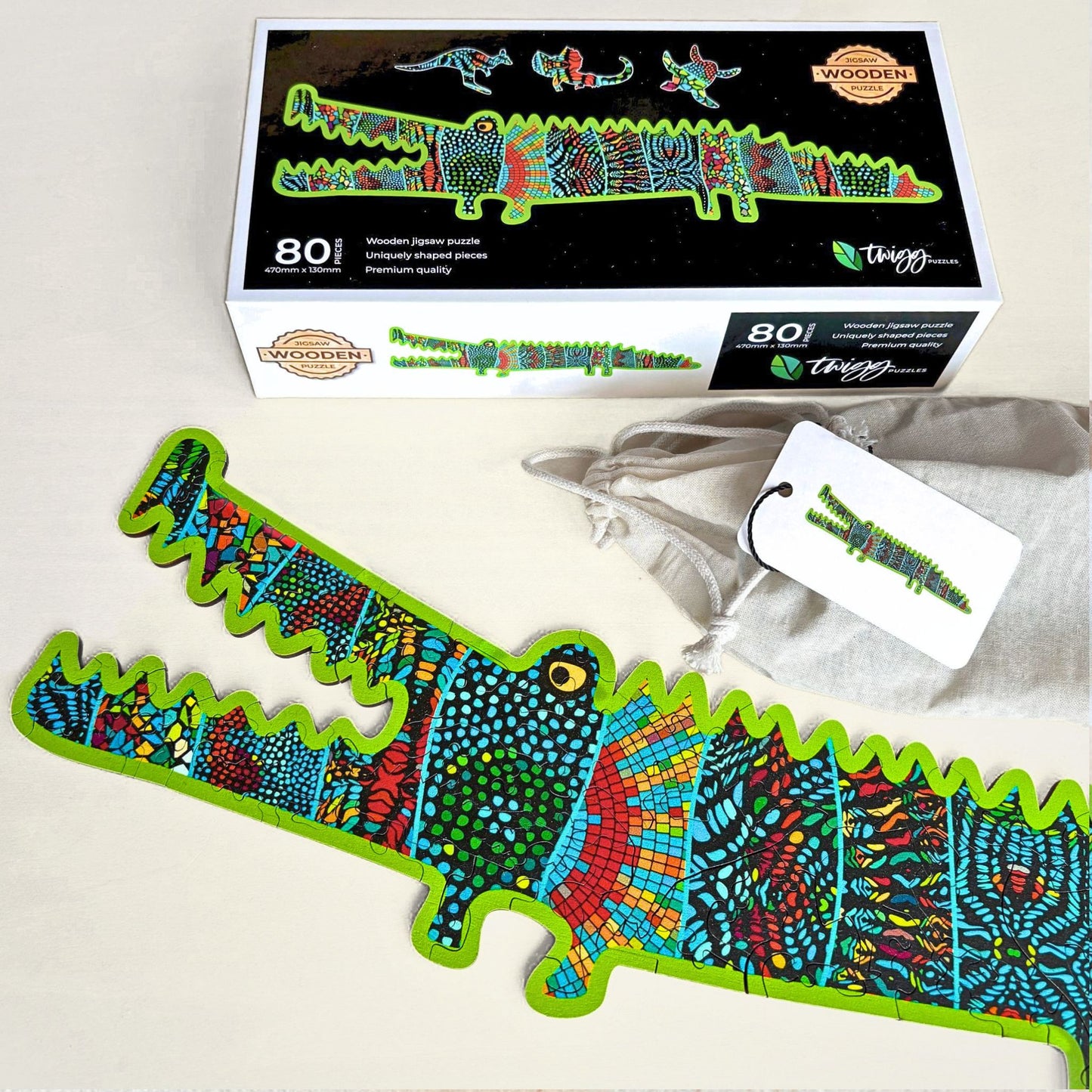 80-pieces Mr Croc