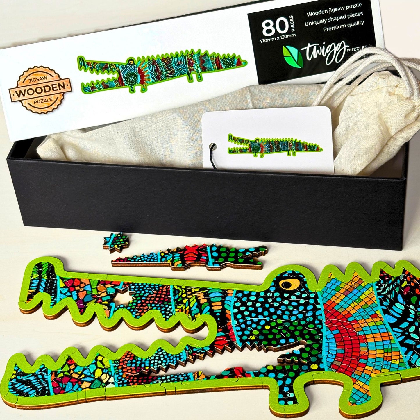 80-pieces Mr Croc
