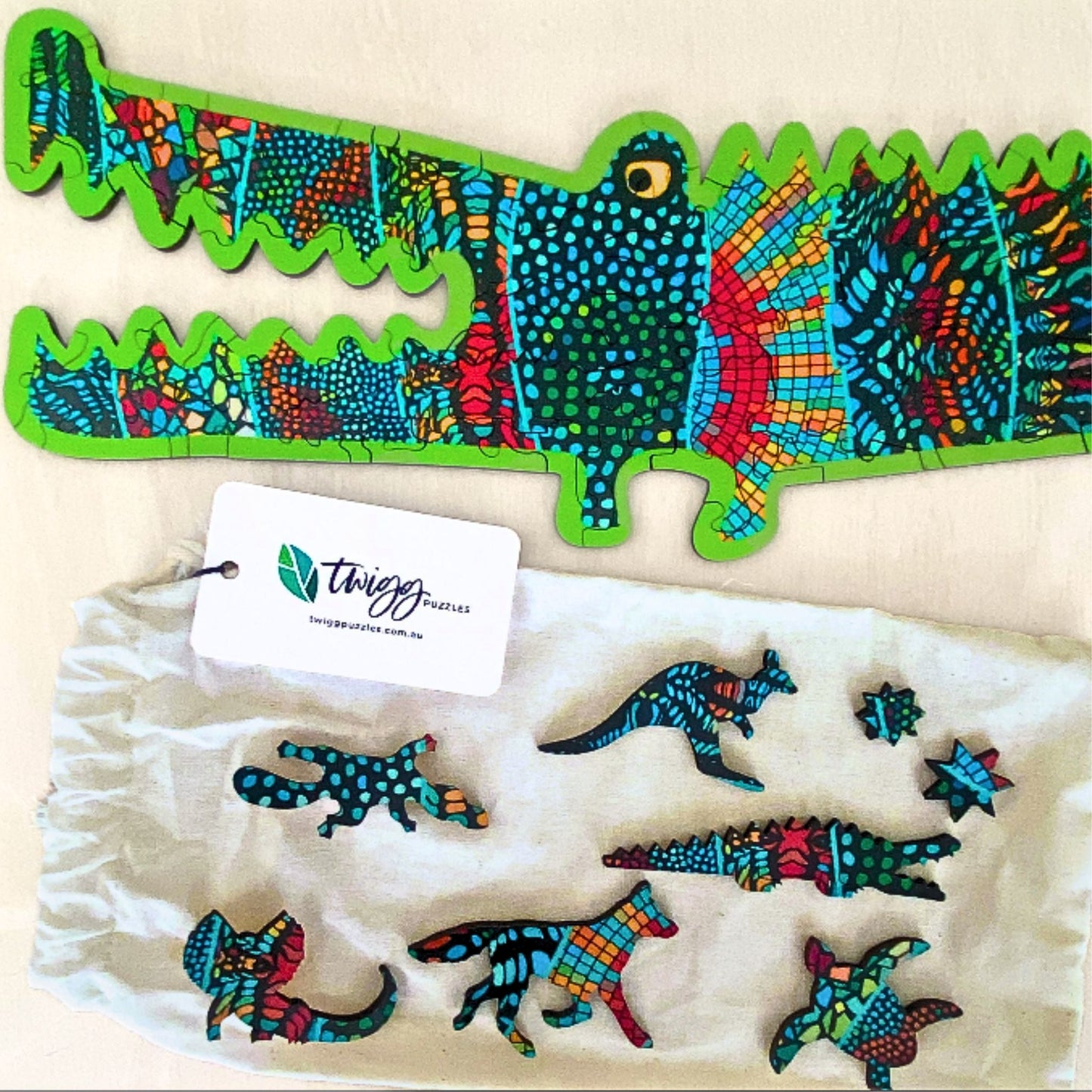 80-pieces Mr Croc