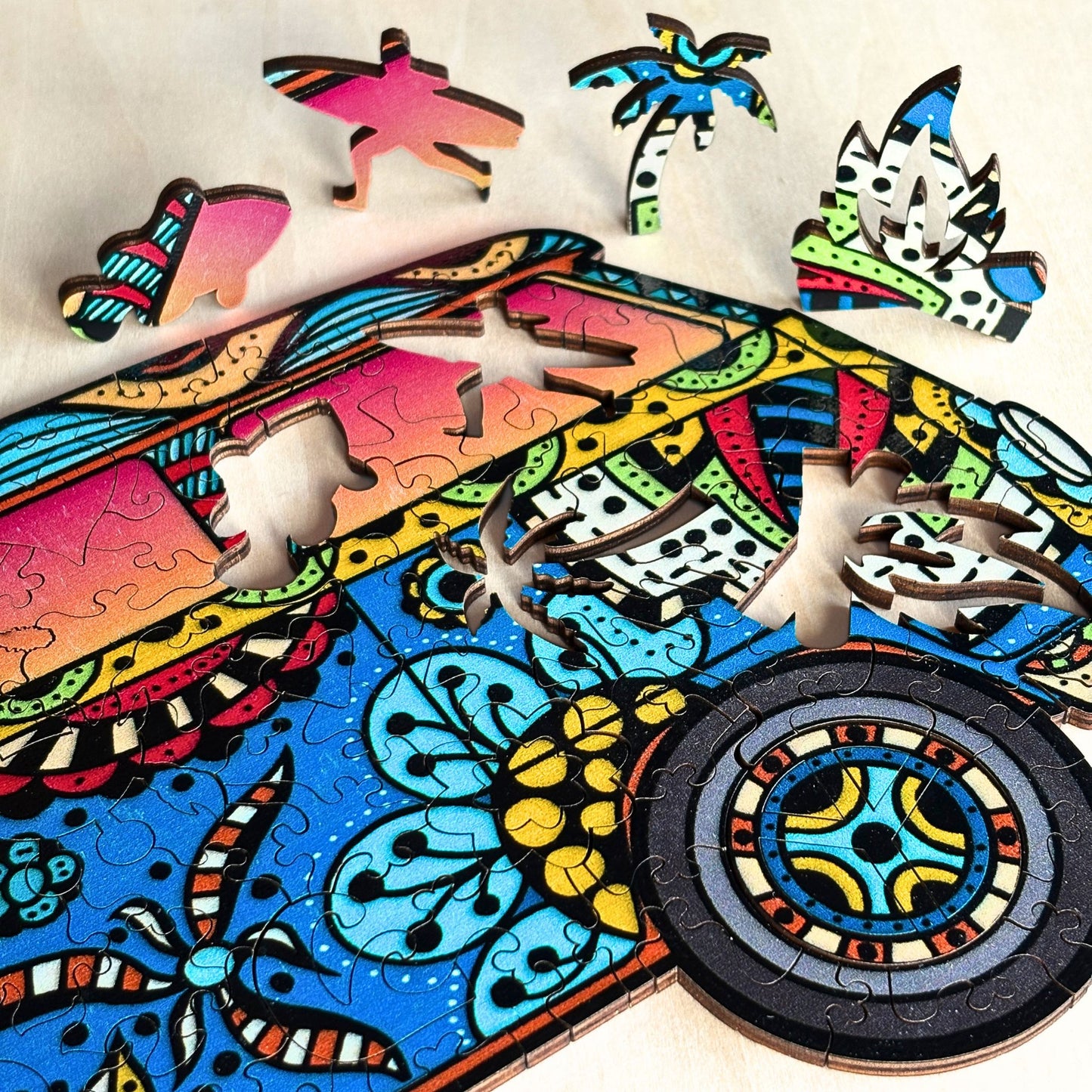176 pieces - Groovy Van