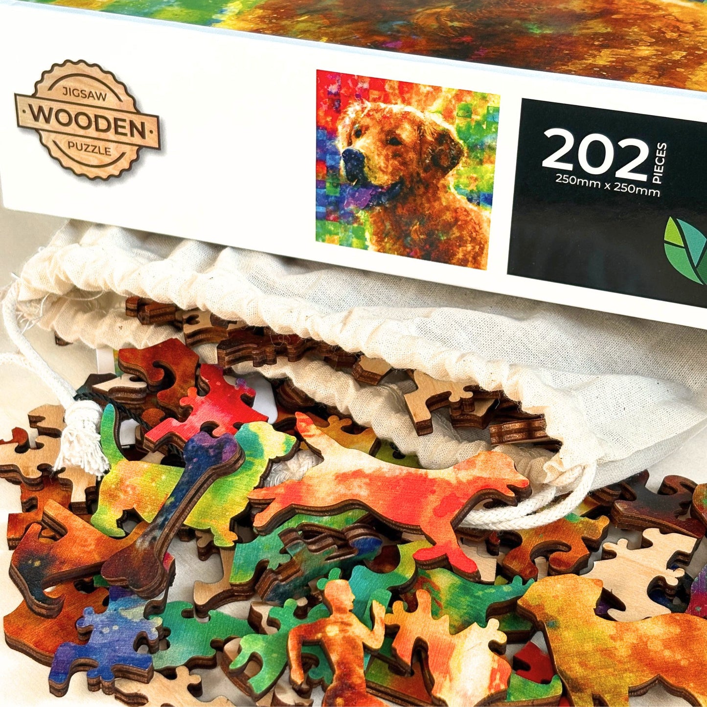 202 pieces - Golden Retriever