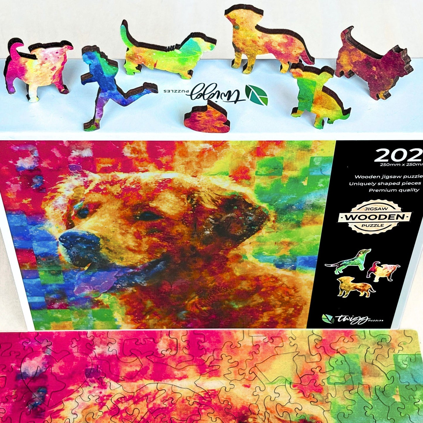 202 pieces - Golden Retriever
