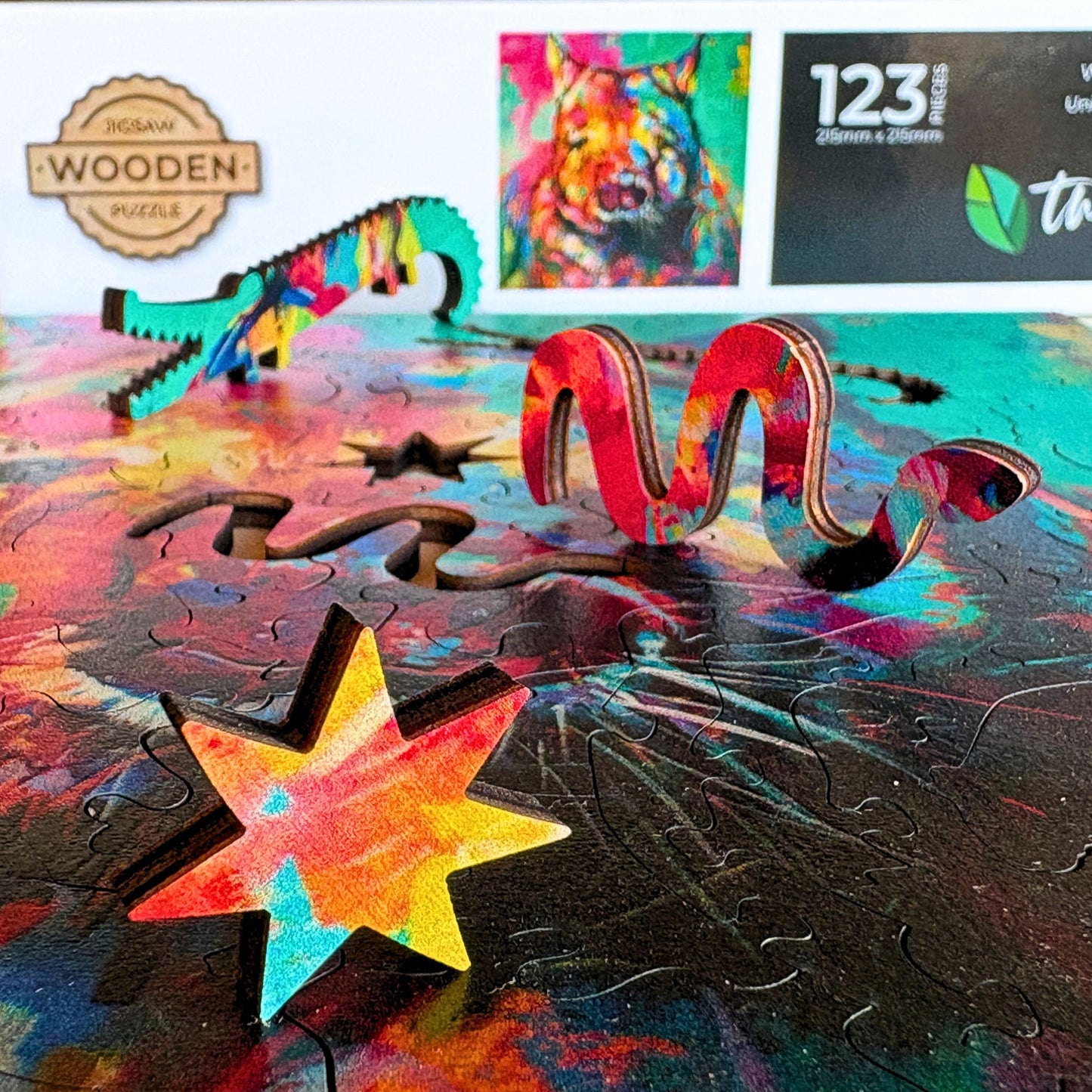 123 pieces - Winston Wombat - Original Artwork