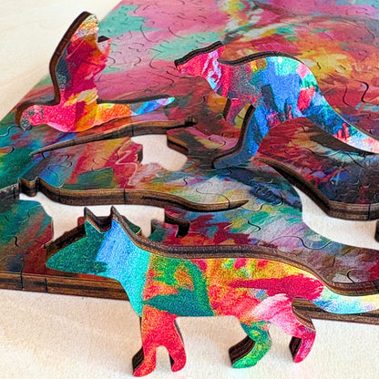 123 pieces - Winston Wombat - Original Artwork