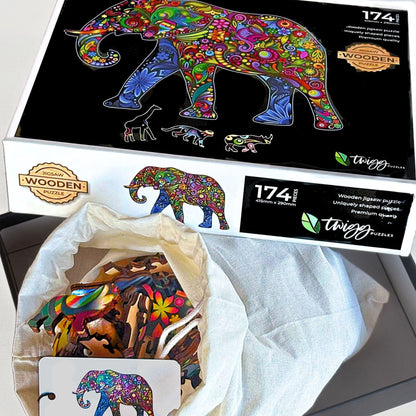 174 pieces - Ellie Elephant