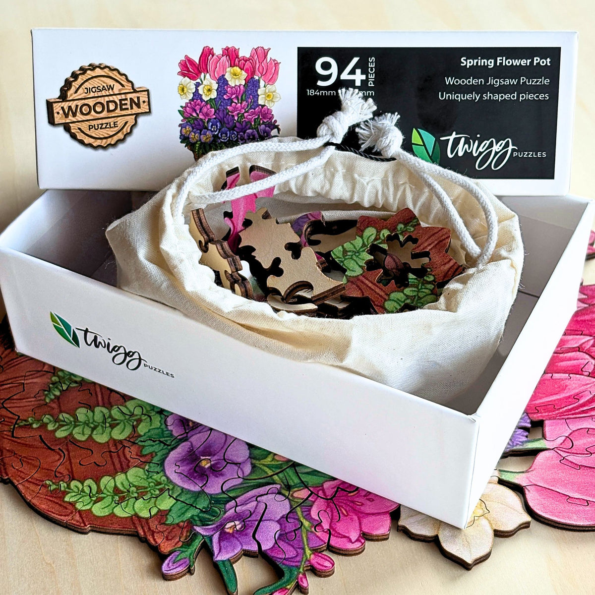 94 Pieces - Spring Flower Pot