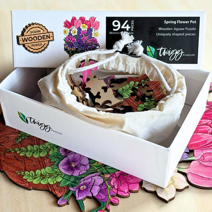 94 Pieces - Spring Flower Pot