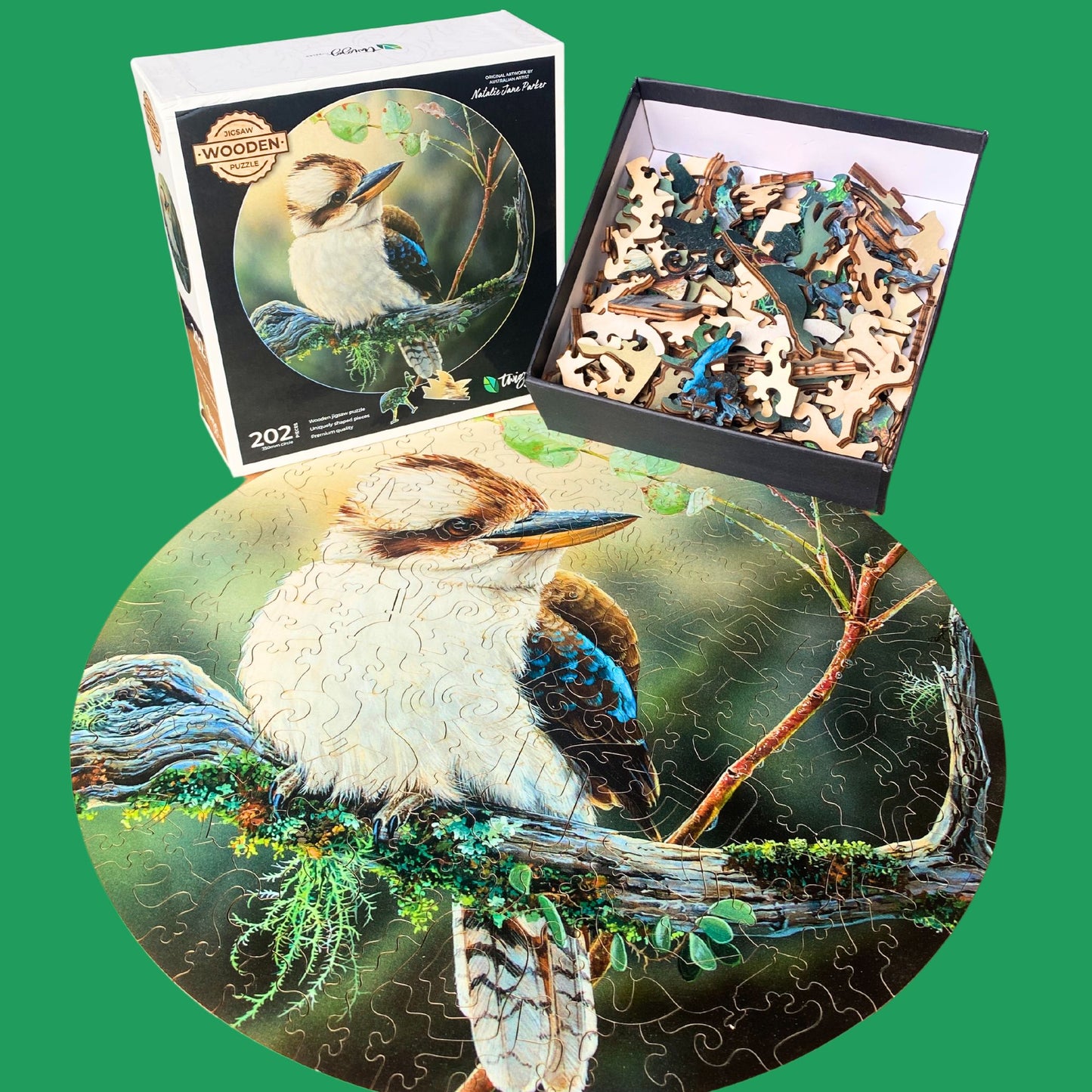 202 pieces - Kookaburra - Original Artwork