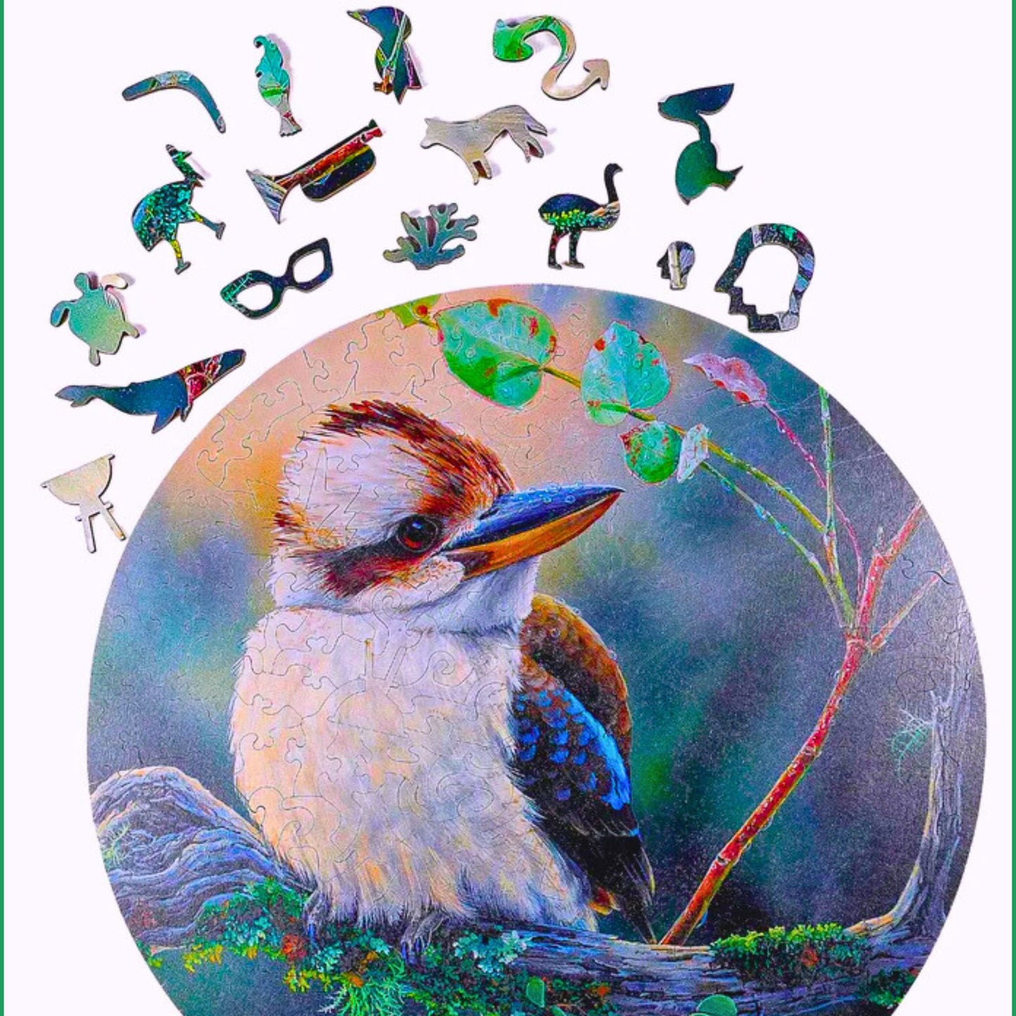 202 pieces - Kookaburra - Original Artwork