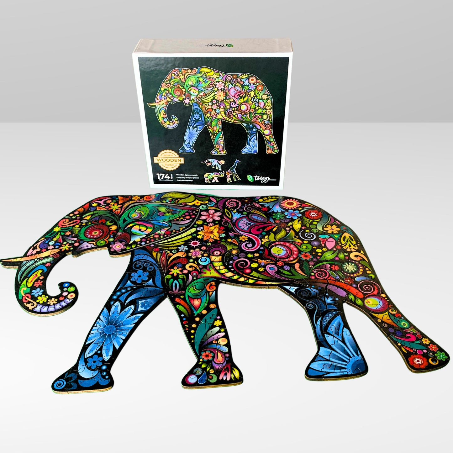 174 pieces - Ellie Elephant