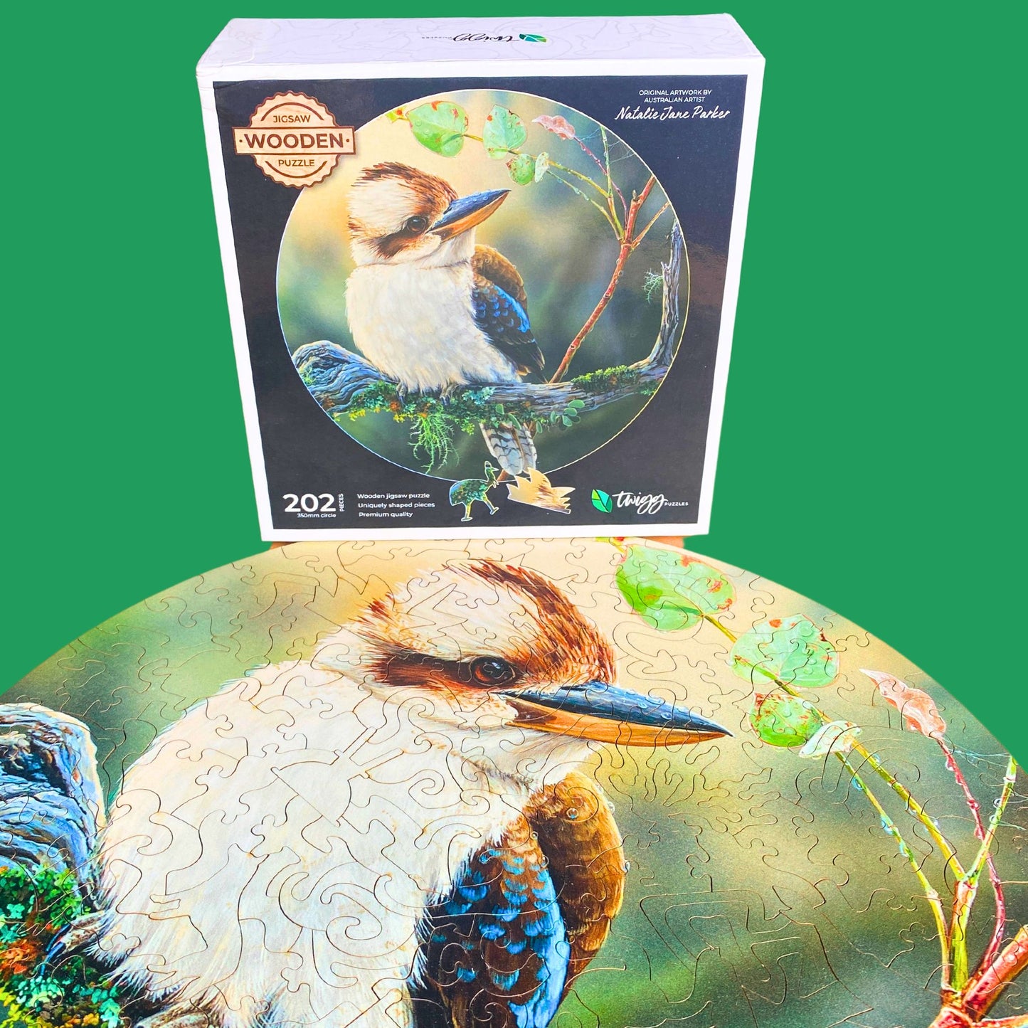 202 pieces - Kookaburra - Original Artwork