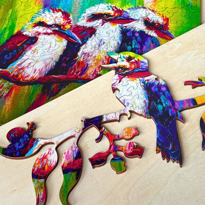 197 Pieces - 3Kookaburras - Original artwork
